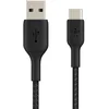 Image de Belkin Braided USB-C naar USB kabel - 0,15m - zwart