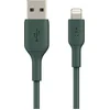 Image de Belkin iPhone Lightning naar USB kabel - 1m - midnight green