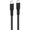 Image de Belkin USB-C naar USB-C gevlochten kabel 240 W   2 m  zwart
