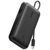 Image de Belkin UltraCharge Powerbank 10.000 mAh   45 W USB-C PD   Geïntegreerde USB-C-kabel en Digitaal Display   Zwart