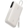 Image de Belkin UltraCharge Powerbank 10.000 mAh   45 W USB-C PD   Geïntegreerde USB-C-kabel en Digitaal Display   Zandkleur