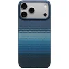 Image de Pitaka Ultra Slim Hoesje iPhone 17 Pro   Compatibel met MagSafe   Krasbestendige Camera Bedieningsknop   Vervaardigd uit Luchtvaartwaardige Aramidevezel - Blauw
