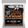 Image de Ernie Ball Slinky Flatwound Bass - Basgitaarsnaren - Hybrid Slinky - 45-105 - Flatwound