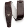 Image de Ernie Ball 4138 Comfort Italiaans Lederen Gitaarband met Bont - Bruin