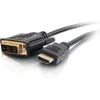 Image de C2G 1.5m HDMI to DVI Adapter Cable - DVI-D Digital Video Cable - Adapter cable - single link - DVI-D male to HDMI male -