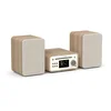 Image de Pure Classic Stereo Mini - Het charmante microstereosysteem, Katoenwit/Eiken