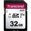 Image de Transcend TS32GSDC420T SD-kaart Industrial 32 GB v30 Video Speed Class