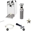 Image de Complete set - Biertap - Kontakt 40 2-kraans droogkoeler, 50 liter/u - Biertap, Beertender, Thuistap, Bierkoeler, Type S, NC Adapter