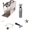 Image de Bierzapinstallatie Stream 50 Compleetset met 2-kraans Droge Koeler, 50 l/uur - Perfect gekoeld bier voor feesten