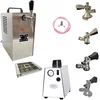 Image de Compleet Set Tapinstallatie JET 30 bierkoffer Doorstroomkoeler 1-Lijn Droge Koeler tot 35L/h Platte Tapkop incl. Compressor en Slangen