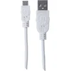 Image de Manhattan 324069 USB-kabel 1,8 m USB 2.0 USB A Micro-USB B Wit