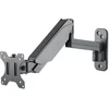 Image de MH LCD Wall Mount GasSpring Arm, For One Monitors, 2 Hinges, Up to 32, Silver, Box