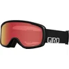 Image de Giro Roam Adult Snow Goggle - Black Wordmark Strap with Amber Scarlet/Yellow Lenses