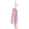 Image de Great Pretenders Verkleedkledij Unicorn - Cape met diadeem - 4/6 jaar