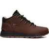 Image de Timberland TB0A67TG - Heren sneakersHeren veterschoenVrije tijd half-hoog - Kleur: Bruin - Maat: 43.5