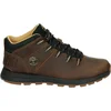Image de Timberland TB0A67TG - Heren sneakersHeren veterschoenVrije tijd half-hoog - Kleur: Bruin - Maat: 44