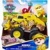 Image de PAW Patrol Reddingswagens - Bulldozer met Rubble speelfiguur - Speelgoedauto