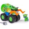 Image de PAW Patrol Reddingswagens - Vuilniswagen met Rocky speelfiguur - Speelgoedauto