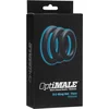 Image de OptiMALE Driedelige cockring set - Dik - Zwart