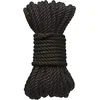 Image de Hogtied - Bind & Tie - 6mm Hemp Wrist or Ankle Cuffs - Black