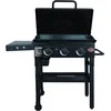 Image de Char-Griller Flat Iron Gas Plancha   Gas Bakplaat met 3 Branders   Stalen Bakplaat met Porselein Coating (±3350 cm²)   Gelijkmatige Warmteverdeling   voor 4-6 Personen
