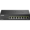 Image de D-Link DMS-108P/E netwerk-switch Unmanaged 2.5G Ethernet (100/1000/2500) Power over Ethernet (PoE) Zwart