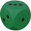 Image de Dobbelsteen - Foam - Coated - Groen - 14 centimeter