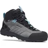 Image de Black Diamond Mission Leather Mid Wp - Approachschoenen - Dames Steel Grey / Costal Blue 39.5