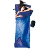 Image de Cocoon Ultra Light Summer Bag tropic traveler silk regular blue Uitvoering rechts