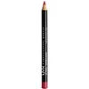 Image de Nyx Professional Makeup Slim Lip Pencil - Burgundy - Fijn lippotlood - Donkerrood