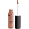 Image de Nyx Professional Makeup Soft Matte Lip Cream - Abu Dhabi - Matte lippenstift, lippenbalsemtextuur - Nude