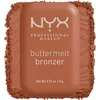 Image de NYX Professional Make Up Buttermelt Bronzer - Blijft tot 12u zitten - Verrijkt met mango-, amandel- en sheaboter - Butta Ballin - 5gr