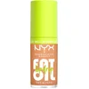 Image de NYX Professional Makeup Fat Oil Lip Drip Lipgloss - Hydraterende gloss - Voor een glanzende finish - Coconut Cutie