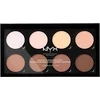 Image de NYX Professional Makeup Highlight & Contour Pro Palette - Highlight & Contour - 8 x 2,7 g