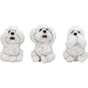 Image de Drie Wijze Westies 8cm