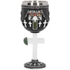 Image de Nemesis Now - Metallica - Master of Puppets - Wijnkelk - Zwart en Wit - 18cm