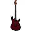 Image de Sterling by Music Man Rabea Massaad Artist Series Sabre Blood Flame Burst elektrische gitaar