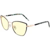 Image de GUNNAR - ERIKA Gaming Bril - Computerbril - Blauw Licht Bril - Blue Light Glasses 0,2 Sterkte Amber