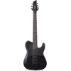 Image de Schecter PT-7 Multiscale Black Ops, Satin Black Open Pore - Elektrische gitaar
