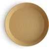 Image de Mushie - Kinderservies Set 2 Borden Rond - Borden - Mosterd