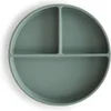Image de Mushie siliconen verdeelbord met zuignap|Cambridge blue|bpa free|Kinderservies |