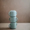 Image de Mushie - Siliconen Snack Cup - Snackcups - Cambridge Blue