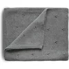 Image de Mushie Deken Knitted Pointelle Baby Blanket - Grey Melange (op=op)