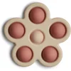 Image de Mushie - Press Toy Flower- Rose/Blush