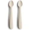 Image de Mushie Kinderbestek Set Lepels - Ivory