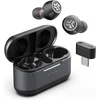 Image de JLab Epic Lab Edition Bluetooth Oordopjes - Draadloos - Active Noise Cancelling Oordopjes - 54 uur Batterijduur - LC3 Codec - Oortjes met Bluetooth Dongle - Premium Model   Zwart
