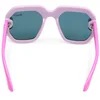 Image de Bling2o ZONNEBRIL: MIAMI BEACH - Ultraviolet, siliconen, 100% UV bescherming, in doorzichtige bewaardoos, 3+