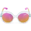 Image de Bling2o ZONNEBRIL: GLASS BEACH - Sprinkle Sunrise, siliconen, 100% UV bescherming, in doorzichtige bewaardoos, 3+