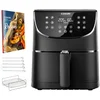 Image de Cosori   Airfryer XL   5.5L   11 Programma’s   Inclusief Spiezenrek