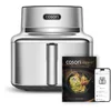 Image de Cosori Iconic Single - RVS airfryer - 6.2L inhoud - Keramische anti aanbaklaag - met app ondersteuning